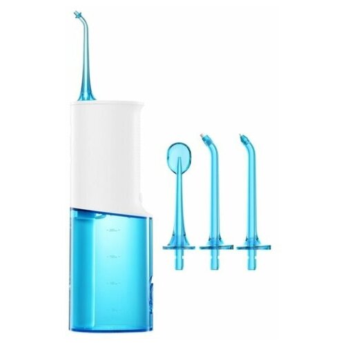 Беспроводной ирригатор для зубов Xiaomi Soocas W3 (4 насадки) light blue