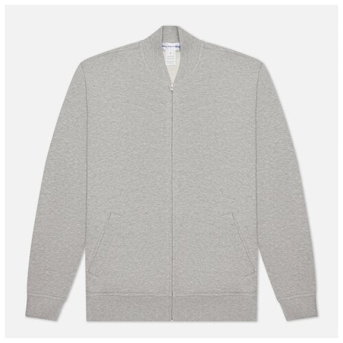 фото Мужская толстовка comme des garcons shirt x kaws print 4 crew neck серый , размер m