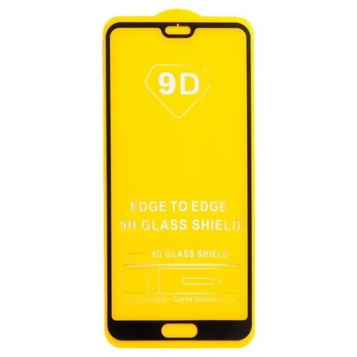 Защитное стекло 3D/5D/9D для Huawei P20 Pro, черный (без упаковки)