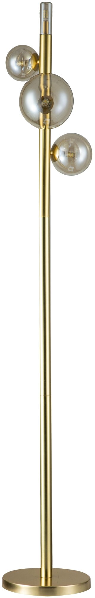 Торшер Indigo Canto 11026/4F Gold - фото №1