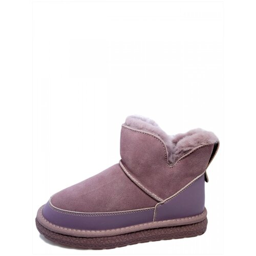 Угги  CVMARTANNI, натуральная замша, размер 38, розовый