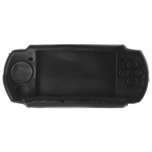 Защитный силиконовый чехол Silicon Case для PSP 2000\3000 Черный (PSP) аккумуляторная батарея mypads для игровой портативной приставки psp 1000 1200 2000 2400 3000 на 1800mah