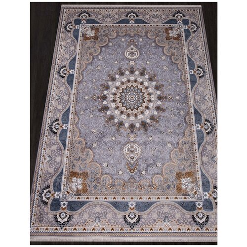 Ковер CASABLANKA - Прямоугольник Серый, Классический, GREY / GREY (80 на 150)