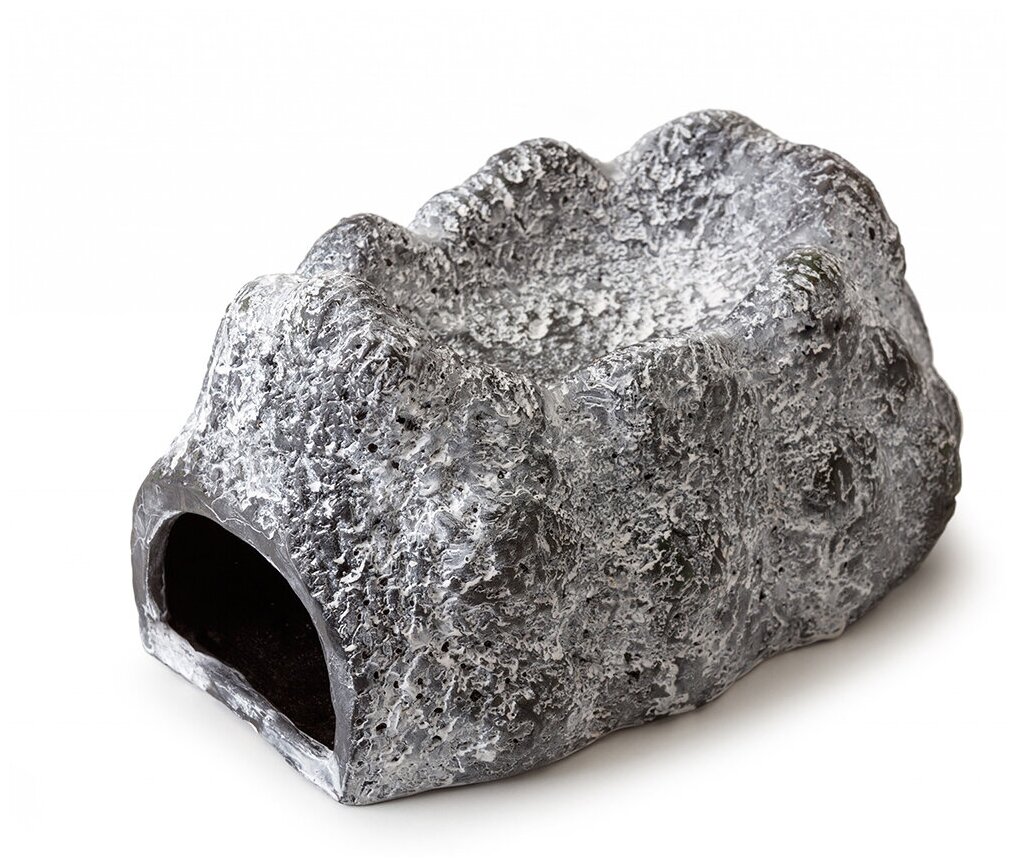 Влажная пещера Hagen ExoTerra Wet Rock Ceramic Cave Large, 20×12×9 см - фотография № 1