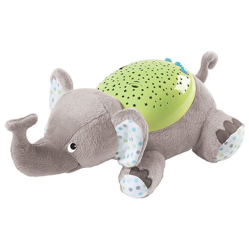 фото Светильник-проектор звездного неба elephant серый summer infant