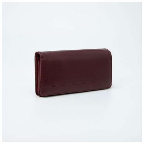 фото Кошелёк на магнитах, цвет бордовый нет бренда