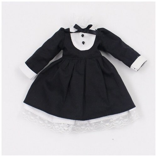Blythe Blythe Аутфит и одежда для кукол Блайз (Blythe outfit) - Черное платье