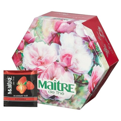 Чай Maitre de The Цветы 12 вкусов 60 пак./уп