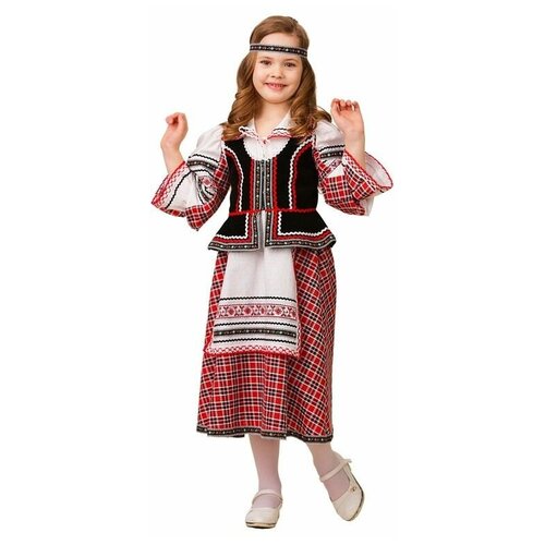 фото Карнавальный костюм национальный для девочки, размер 116-60, батик 5600-116-60