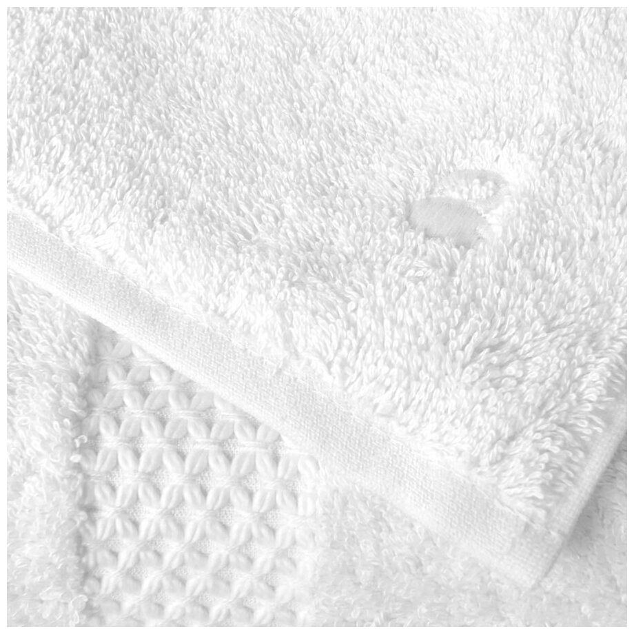 Полотенце Yves Delorme Etoile Blanc 55x100 см - фотография № 4