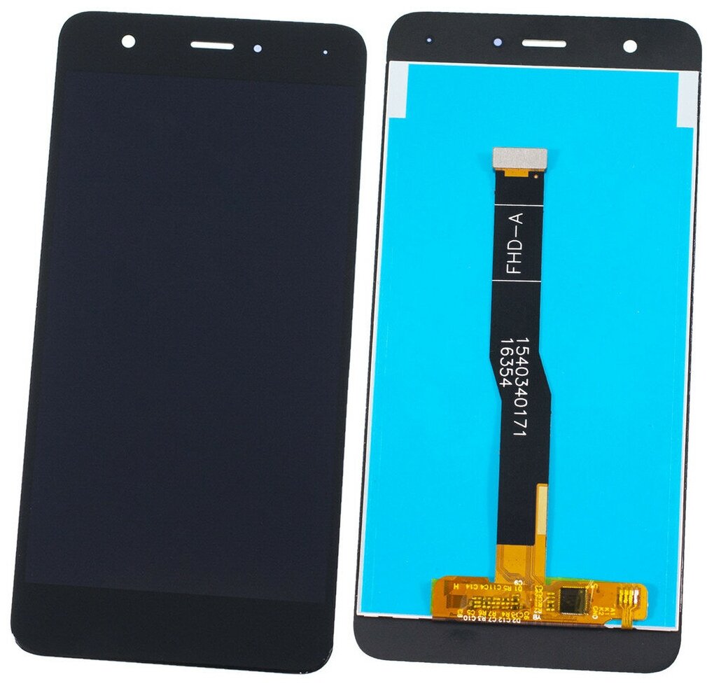 Дисплей для Huawei Nova (CAN-L11) (Экран, тачскрин, модуль в сборе) черный