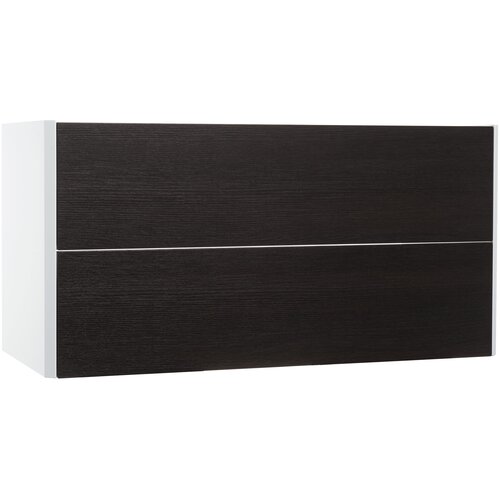 фото Тумба под раковину aquaton брук 100 1a202101bcdf0 996x443x500 подвесная, 2 ящика, дуб феррара акватон