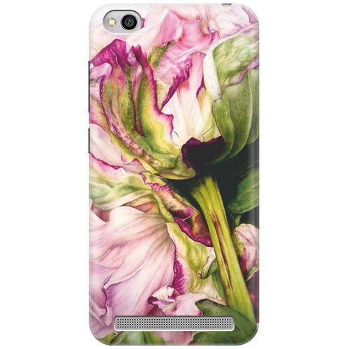 фото Re:pa накладка transparent для xiaomi redmi 5a с принтом "нежность цветка"