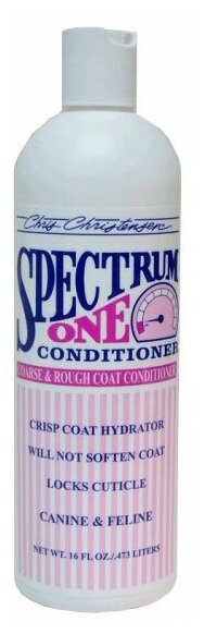 Chris Christensen Кондиционер для жёсткой шерсти (концентрат 1:8) Chris Christensen Spectrum One Conditioner, 473мл