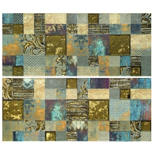 Latina Frades Mosaico Beige Панно комплект из 2 плиток 250х600 мм/500х600 мм