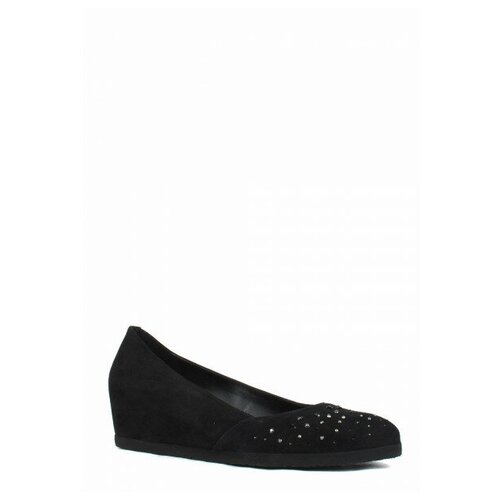 Туфли  Hogl, натуральная замша, размер 38.5, черный