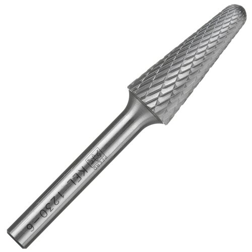 Борфреза круглоконическая Pferd KEL 1230/6 DC d12 мм твердосплавная