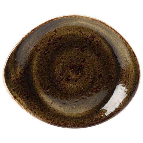 фото Тарелка мелкая «крафт», 25,5 см., коричневый, фарфор, 11320521, steelite