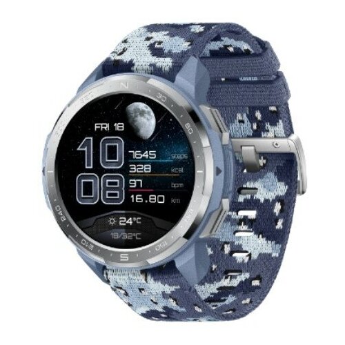 фото Умные часы honor watch gs pro (nylon strap), серый камуфляж