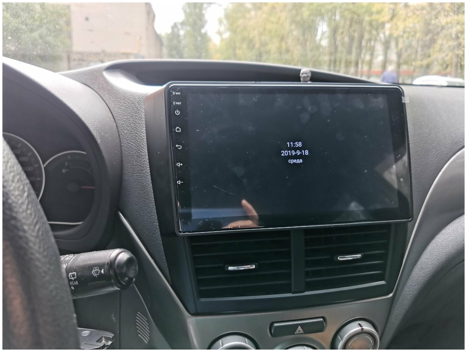 Установка магнитолы 2 din на субару - 86 фото