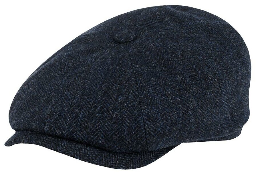 Кепка STETSON арт. 6840514 HATTERAS WOOLRICH (темно-синий) 