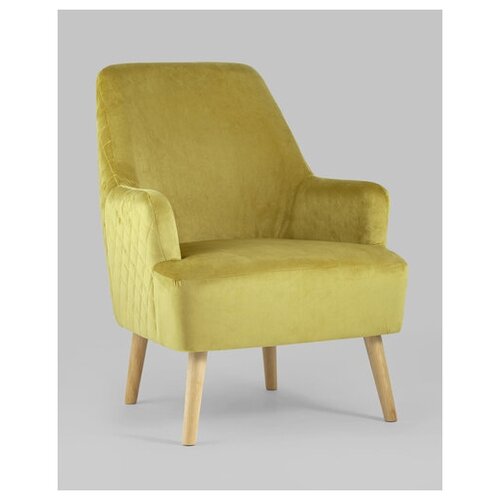 фото Кресло хантер, велюр горчичный stool group