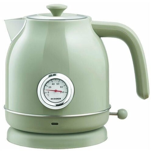 Чайник Xiaomi Qcooker Retro Electric Kettle 1.7L Green