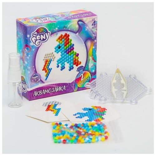 Аквамозаика «Радуга Дэш» My Little Pony, 2 фигурки пазл origami my little pony радуга дэш 03416 64 дет