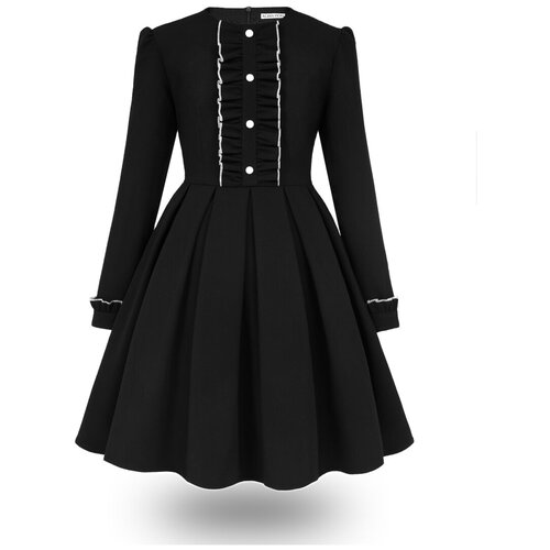Платье Alisia Fiori Маргарита Sc черный, размер 140-146