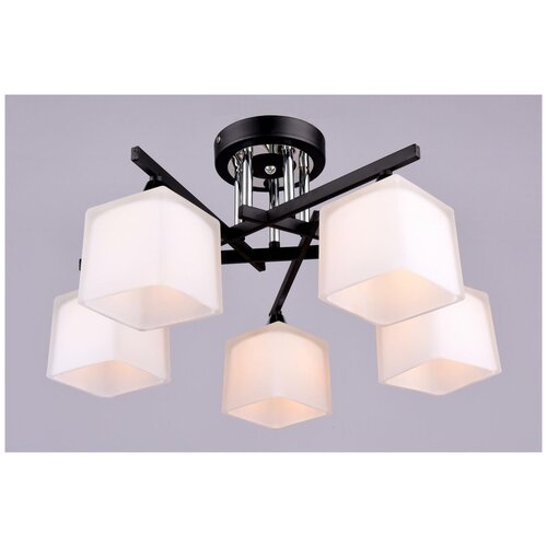 Светильник потолочный 84057 BK+CR/5