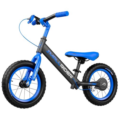 Беговел Small Rider Ranger 3 Neon, синий беговелы small rider с надувными колесами и ручным тормозом ranger 3 neon