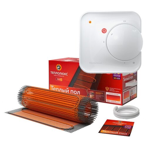 Электрический теплый пол Теплолюкс ProfiMat 180-30 540Вт терморегулятор Теплолюкс 510 10930₽