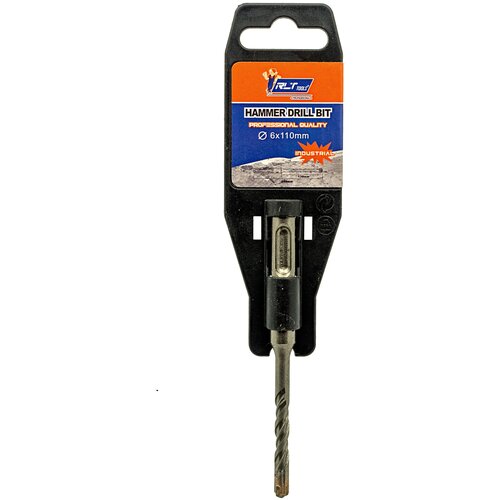Бур по бетону 6x110 мм крестовая пластина SDS PLUS ADM Tools Professional