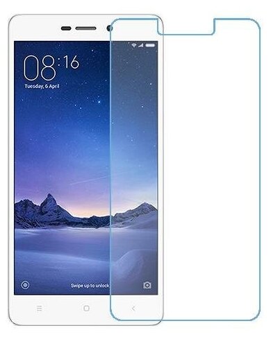 Xiaomi Redmi 3s защитный экран из нано стекла 9H одна штука