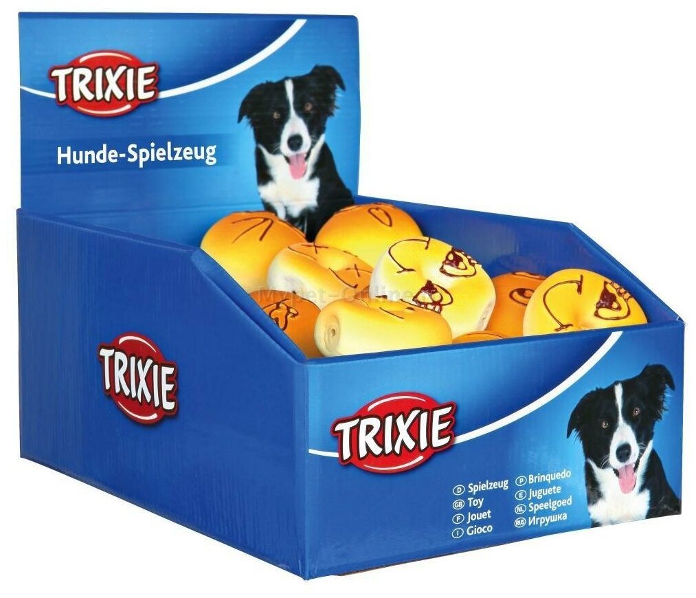 Игрушка для собак Trixie Bagels and Rolls, размер 6см.