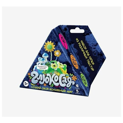 Глюкосад C084Y Игрушка из пластичных масс легкий пластилин малый синий набор 529₽