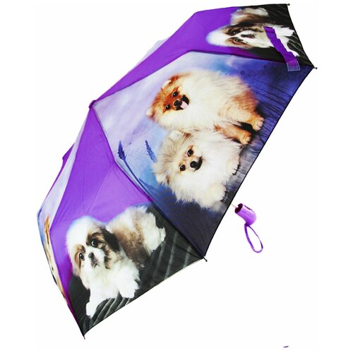 Зонт женский полуавтомат антиветер, зонтик взрослый складной 2040/Розовый