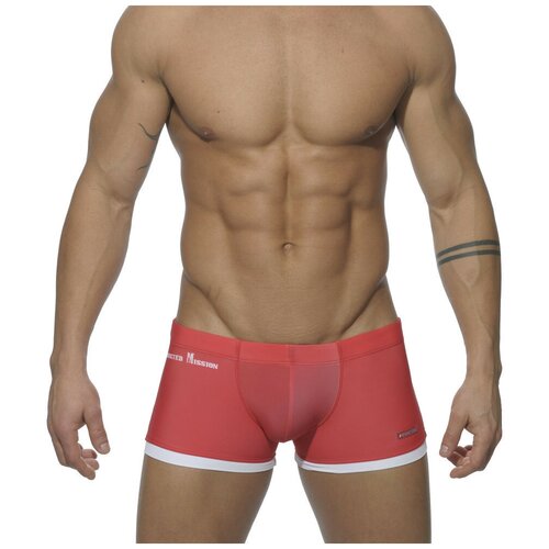 фото Плавки-боксеры "lifeguard swim boxer - red" / addicted / красный / размер s