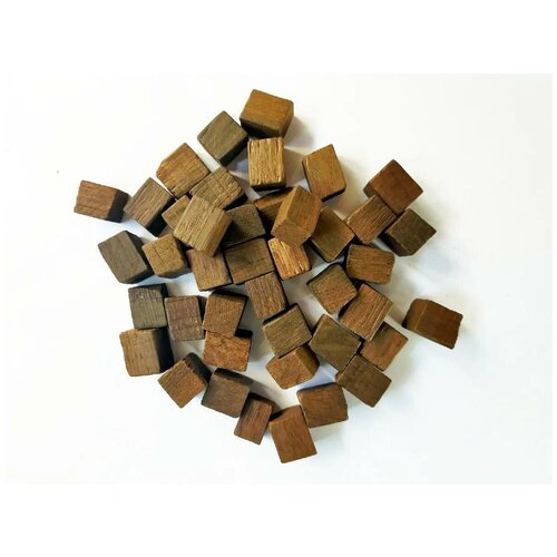 Дубовые кубики (щепа) для настаивания самогона средний обжиг 250 гр.