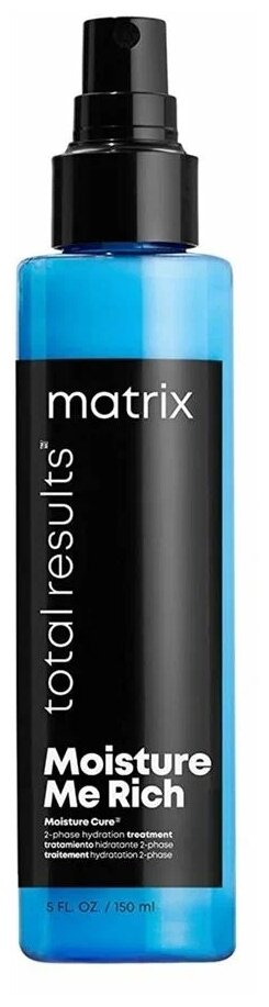 Matrix Total Results Moisture Me Rich Moisture Cure увлажняющий спрей для волос, 150 г, 150 мл, аэрозоль