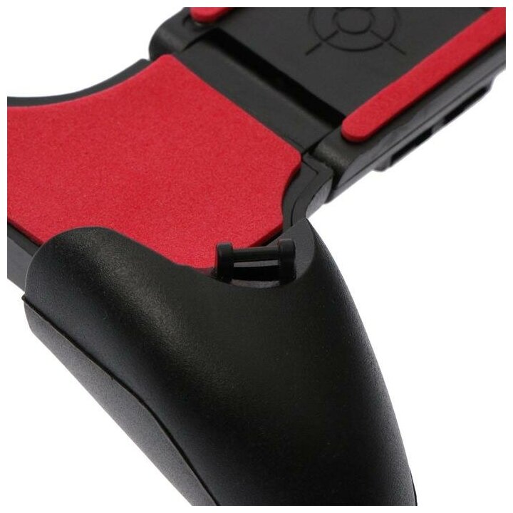 Набор игровой 5 в 1 джойстик ширина до 18 см 1 стик 2 курка черно-красный