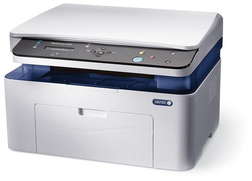 МФУ Xerox WorkCentre 3025BI (WC3025BI#) светодиодный принтер/сканер/копир A4 20 стр/мин 1200x1200 dpi 128 Мб USB Wi-Fi ЖК-панель