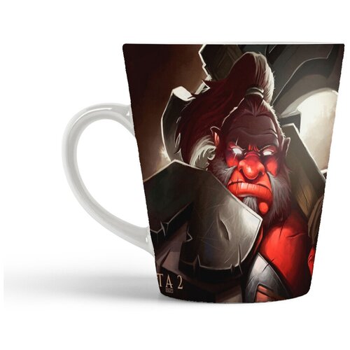 фото Кружка-латте coolpodarok dota2 дота axe (красный)