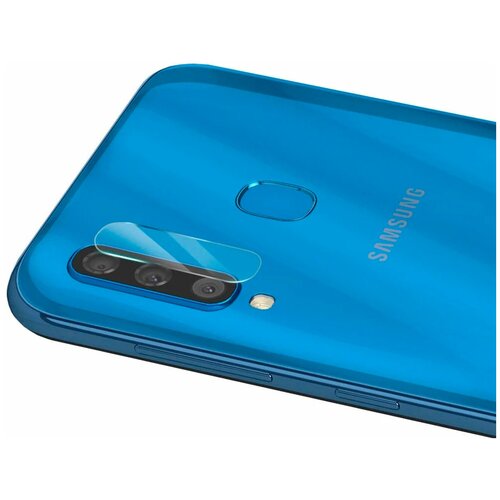 Защитное стекло на камеру Samsung Galaxy A70 / Противоударное стекло для задней камеры Самсунг Галакси А70 (Прозрачный)