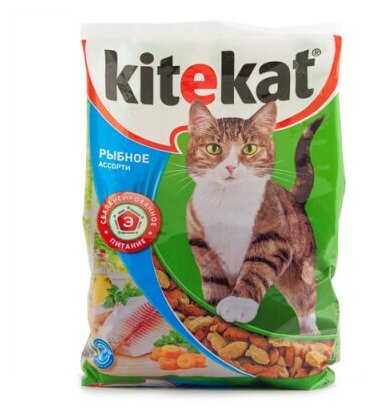 Kitekat сухой корм для кошек Рыба, 350 г. - фотография № 11