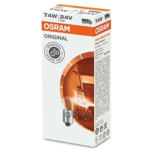 Лампа T4w 24v-4w (Ba9s) Original Line Osram арт. 3930