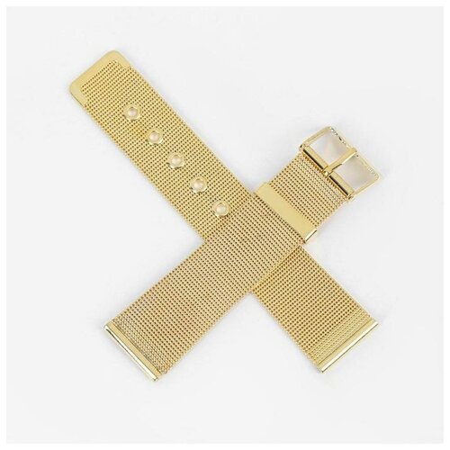 фото --- ремешок для часов, 20 мм, длина 18.5 см, нержавеющая сталь, шпильки в комплекте