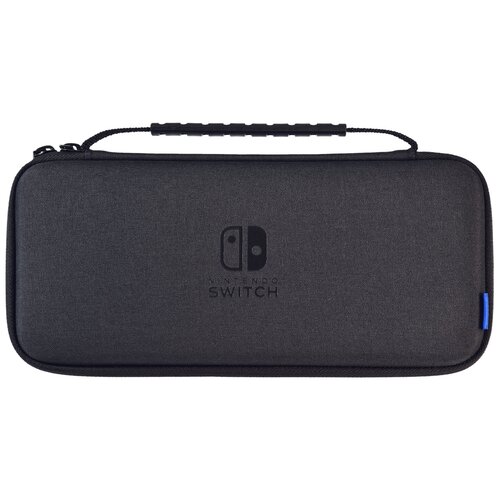 nintendo switch сумка hori cargo pouch для консоли switch nsw 818u Nintendo Switch Защитный чехол Hori Slim Tough Pouch (Black) для консоли Switch OLED (NSW-810U)