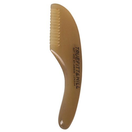 Truefitt  Hill Мужская расческа для усов и бороды Moustache Comb (рог, 9см)