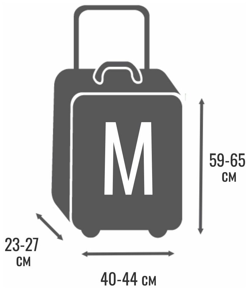 Чемодан размер